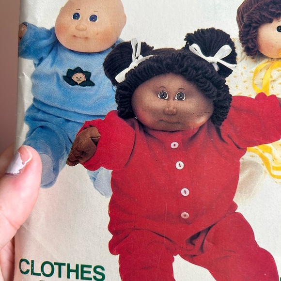 4/$50 Butterick 6507 Cabbage Patch Kids Clothes sew kit 🪡 - Picture 4 of 7